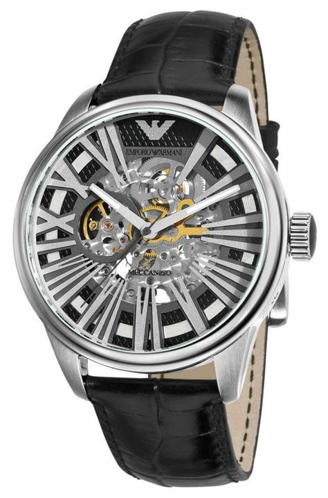 Emporio Armani Men's Automatic Meccanico Skeleton 